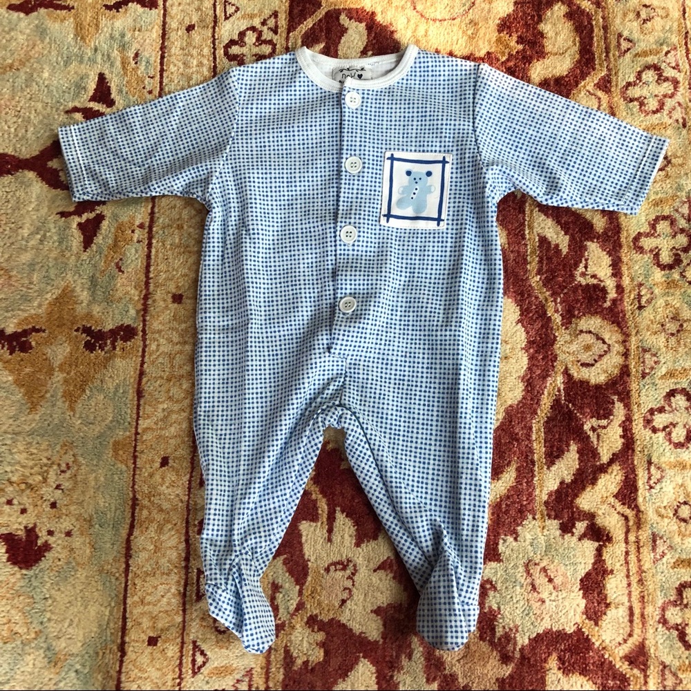 New Potatoes Blue One Piece